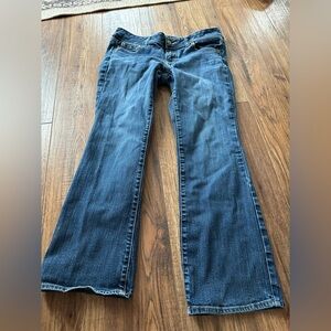 American Eagle “stretch” slim boot jeans size 10